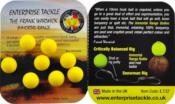 Enterprise Artificial Mini Yellow Popup - Fish On Tackle Store