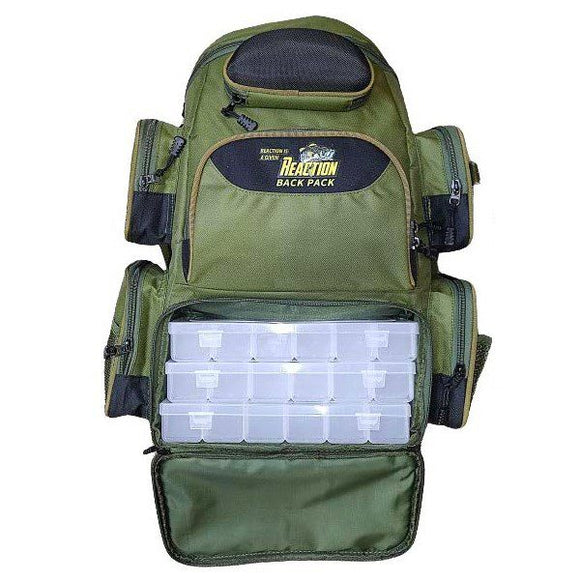 Reaction Back Pack Bag - Fish On Tackle Store