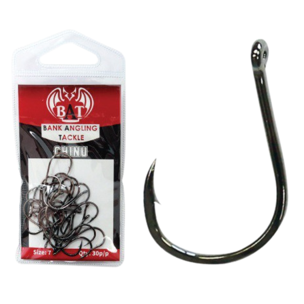 BAT Chinu Carp Hooks Papgooi 100 pcs– Fish On Tackle Store