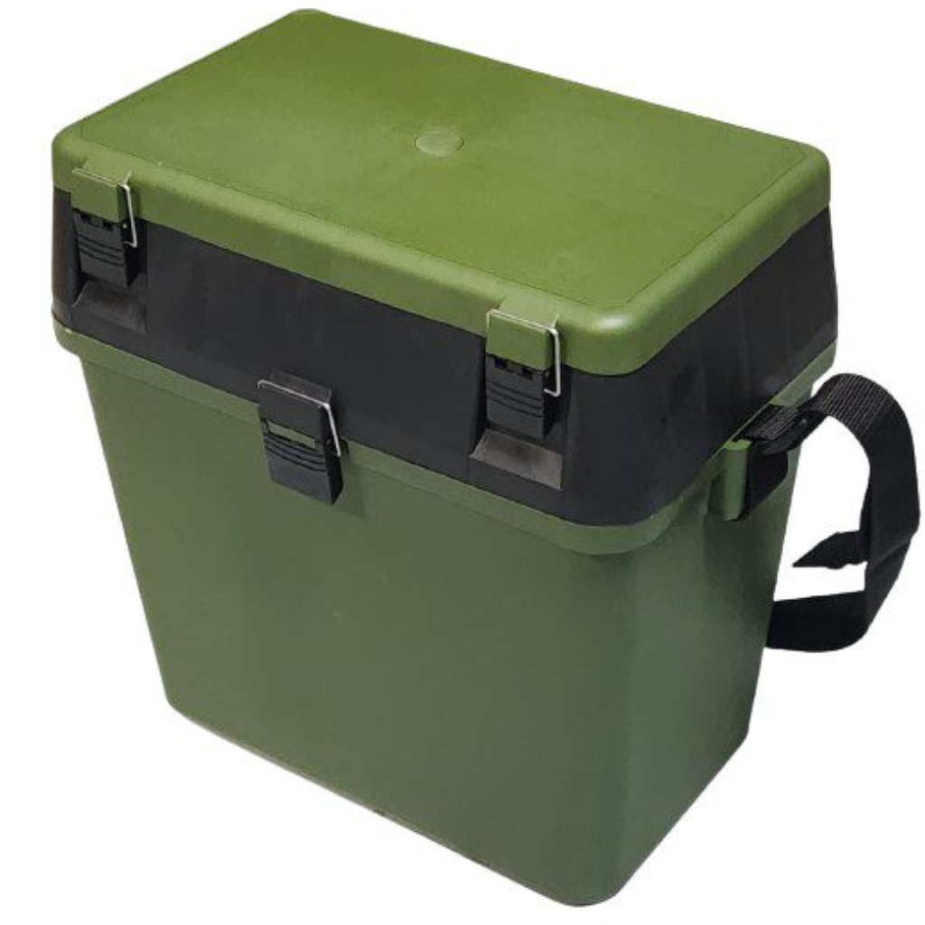 KingFisher Seat Tackle Box GREEN– Fish On Tackle Store