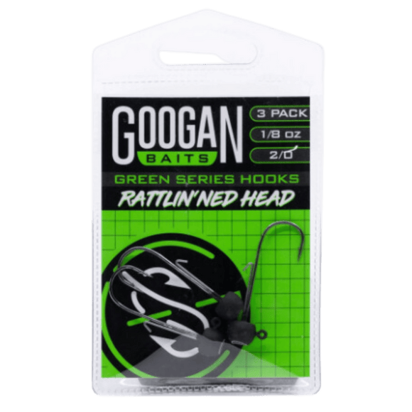 Googan Green Series Rattlin Nedhead - Fish On Tackle Store