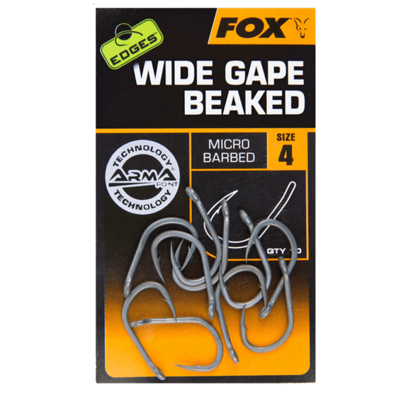 Fox Armapoint Wide Gape Beaked Hook - Fish On Tackle Store