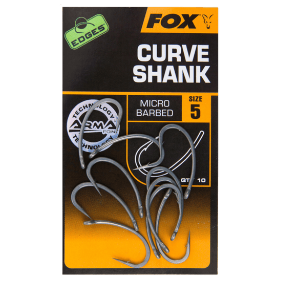 Fox Armapoint Curve Shank Hook - Fish On Tackle Store
