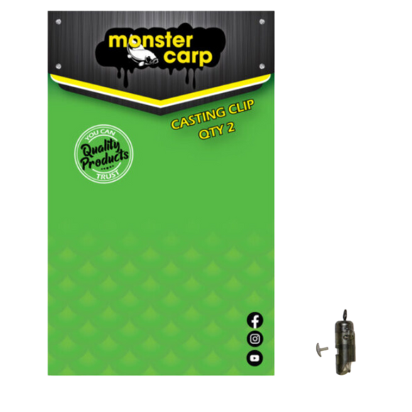 Casting Clip Monster Carp - Fish On Tackle Store