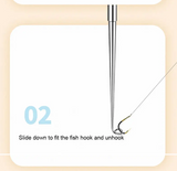 Fish On Stainless Steel Fishing Hook Remover Tool Stainless Steel - Fish On Tackle Store