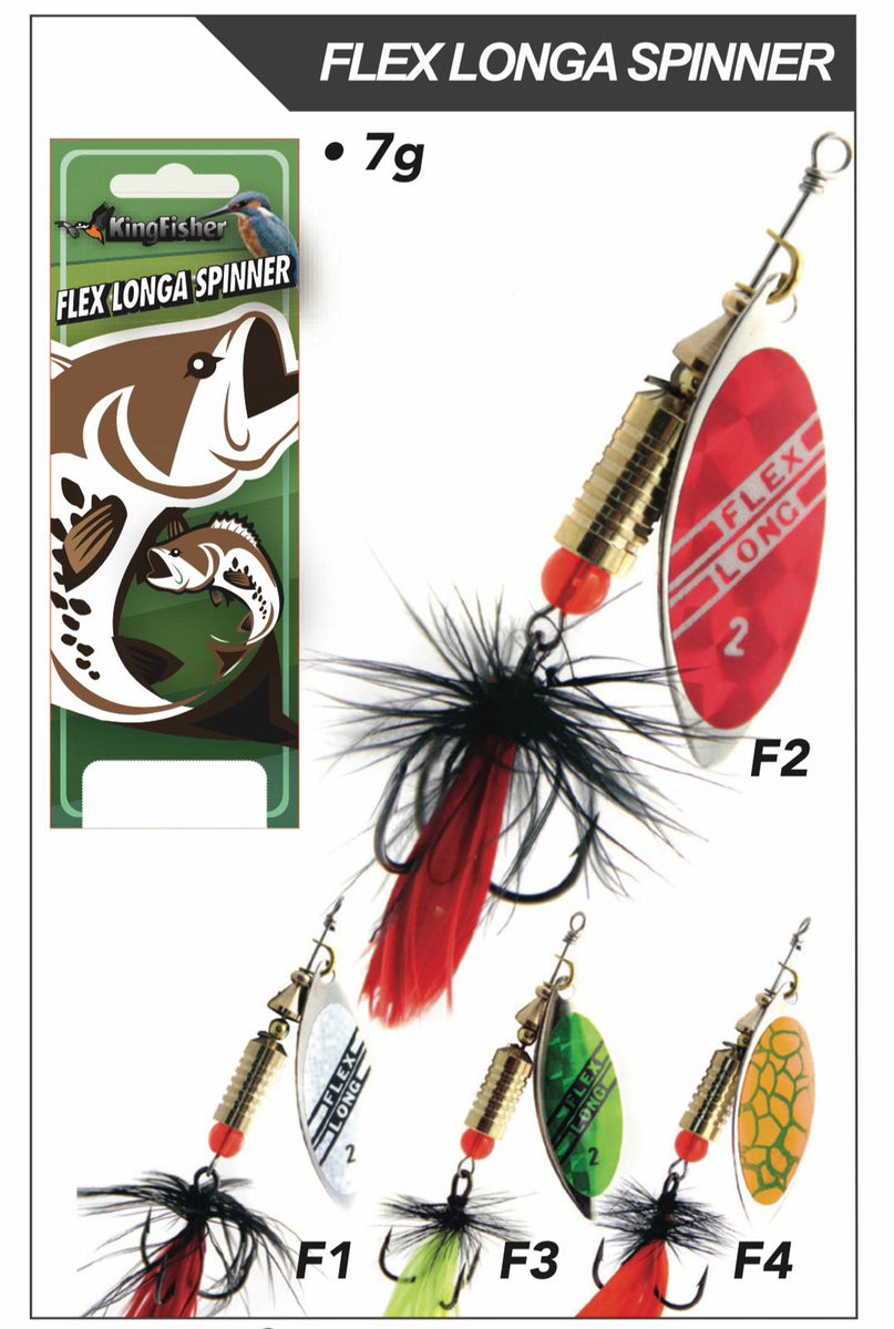 ルアー・フライ dynaking kingfisher Kingfisher Flex Longa Spinner 7g– Fish On Tackle Store