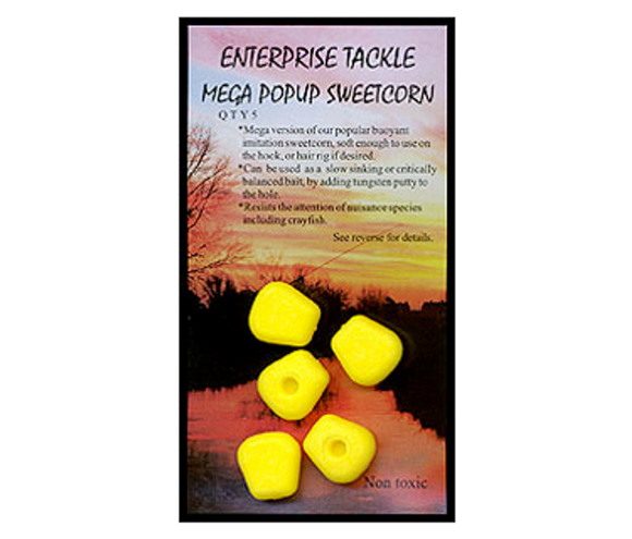 Enterprise Artificial Mega Pop Up Midi Sweetcorn Yellow - Fish On Tackle Store