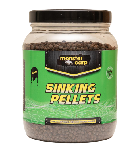 Oil Coated Sinking Pellets Monster Carp - Fish On Tackle Store