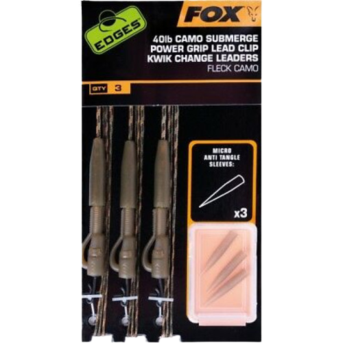 Fox Edges Submerge 40lbs Power Grip Lead Clip KC (for 3) - Fish On Tackle Store