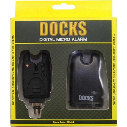 Docks Micro Single Alarm + Cover - Fish On Tackle Store
