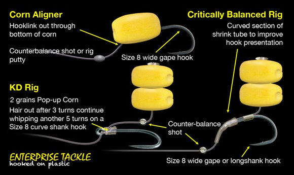 Enterprise Artificial Pop Up Imitation Sweetcorn Yellow - Fish On Tackle Store