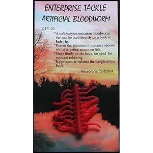 Enterprise Artificial Bloodworm - Fish On Tackle Store