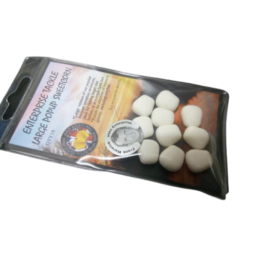 Enterprise Artificial Pop Up Imitation Sweetcorn White - Fish On Tackle Store