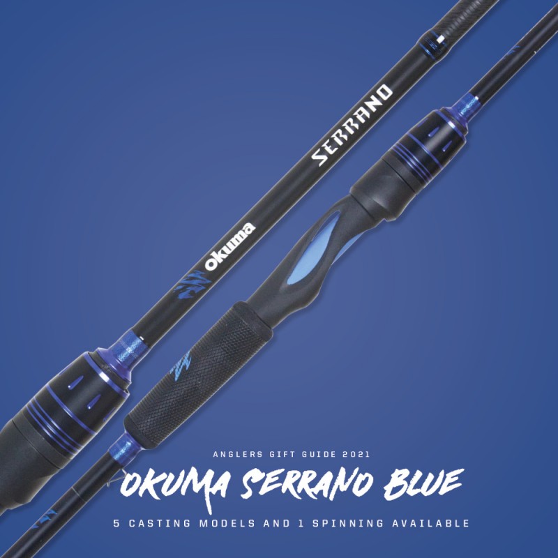 Okuma Serrano Blue Casting Rod