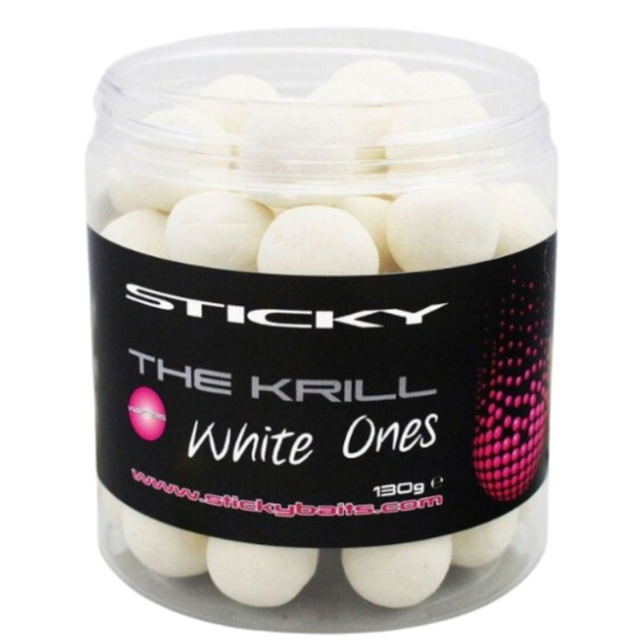 Sticky Baits Pop-Ups The Krill 16MM White Ones