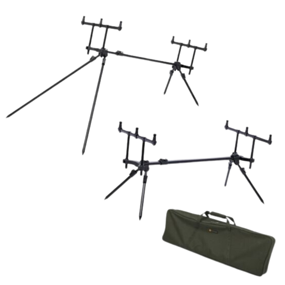 Prologic C-Series Convertable Long Legs 3 Rod Pod