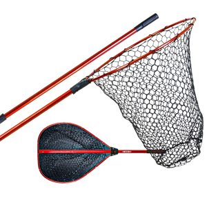 Sensation Snagless Landing Net Anodized Red 45CM