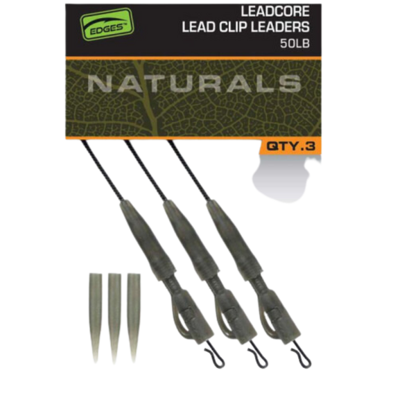 Fox leadcore lead clip leaders 50lb