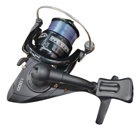 Jackel Rapid Spin Reel Black 1000