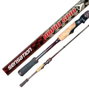 Sensation Rapid Spin 7ft 2pc Spinning Rod - Fish On Tackle Store