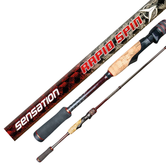 Sensation Rapid Spin 7ft 2pc Spinning Rod