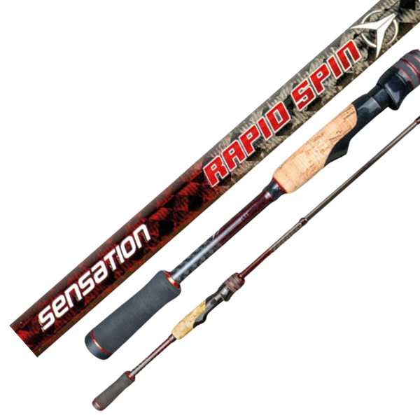 Sensation Rapid Spin 7ft 2pc Spinning Rod– Fish On Tackle Store