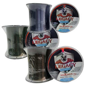 Legends Legacy Maximus IV Invisible 3D Fishing Line 500M