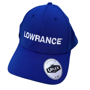 Lowrance Royal Blue Fitted Cap - Fish On Tackle Store