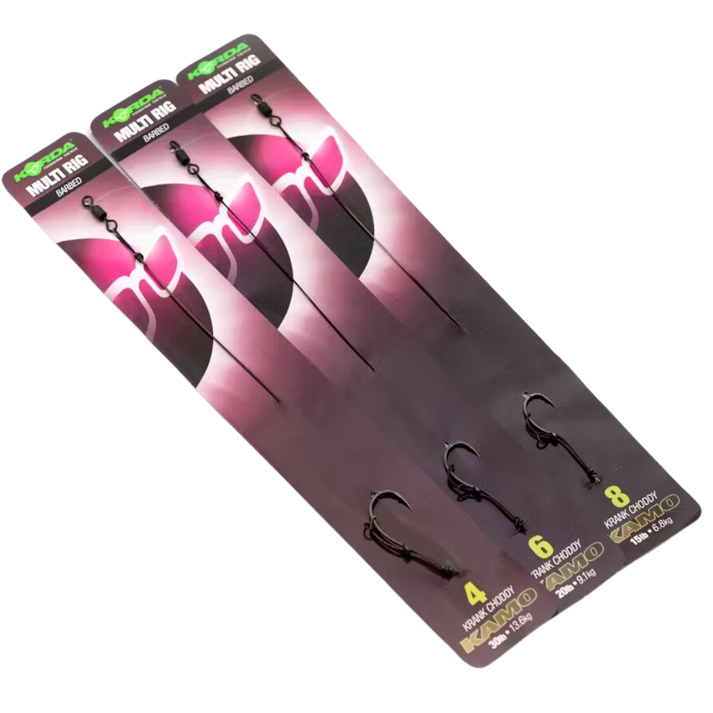 Korda Ronnie Rig Spinner Rigs (3 Or 5 Pack) - Darrell Peck Style Carp Fishing