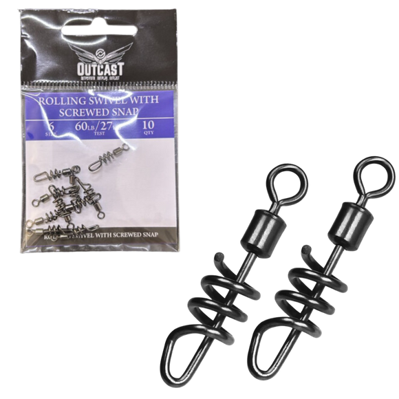 Outcast Rolling Swivel Screwed Snap