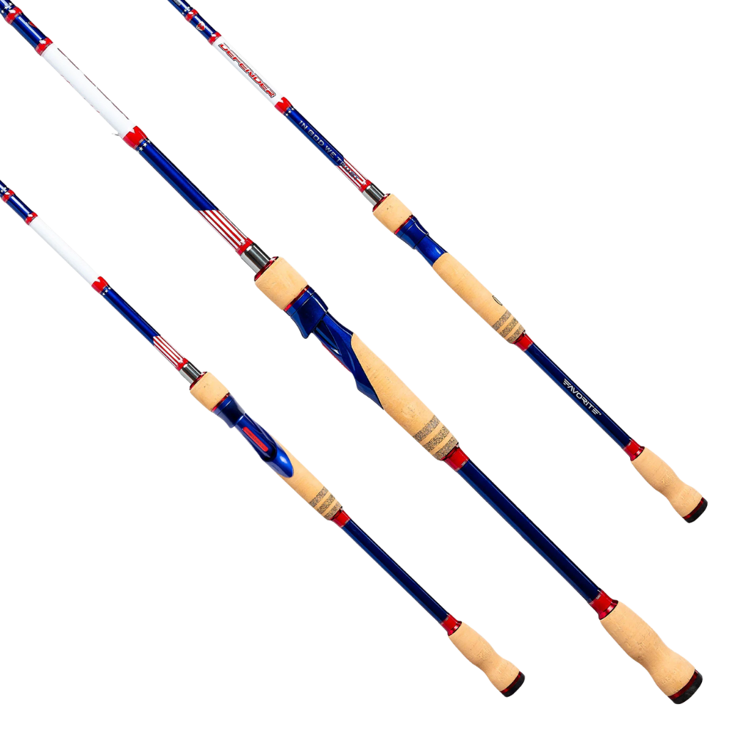 Powered By Favorite DFR-711M Defender Spinning Rod Cork | Fish On ...
