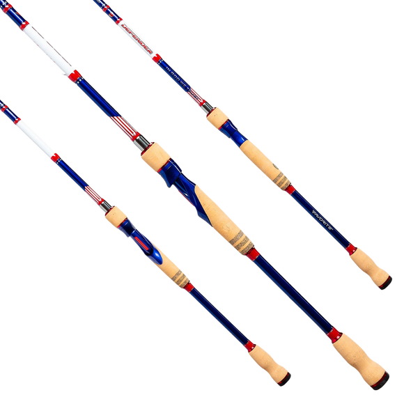 Powered By Favorite DFR-711M Defender Spinning Rod Cork