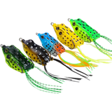 Reaction Lures Frog Weedless YHLW-04