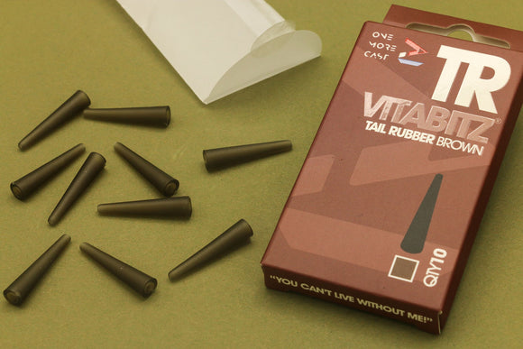 OMC Vitabitz Tail Rubber BROWN - Fish On Tackle Store