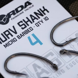 Korda Basix Kurv Shank Barbed Hook