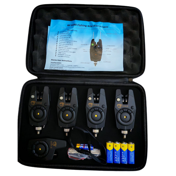 Jackel Vortex 4+1 Wireless Alarm Set– Fish On Tackle Store
