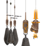 Fox Edges Camo Heli-Clip Rigs