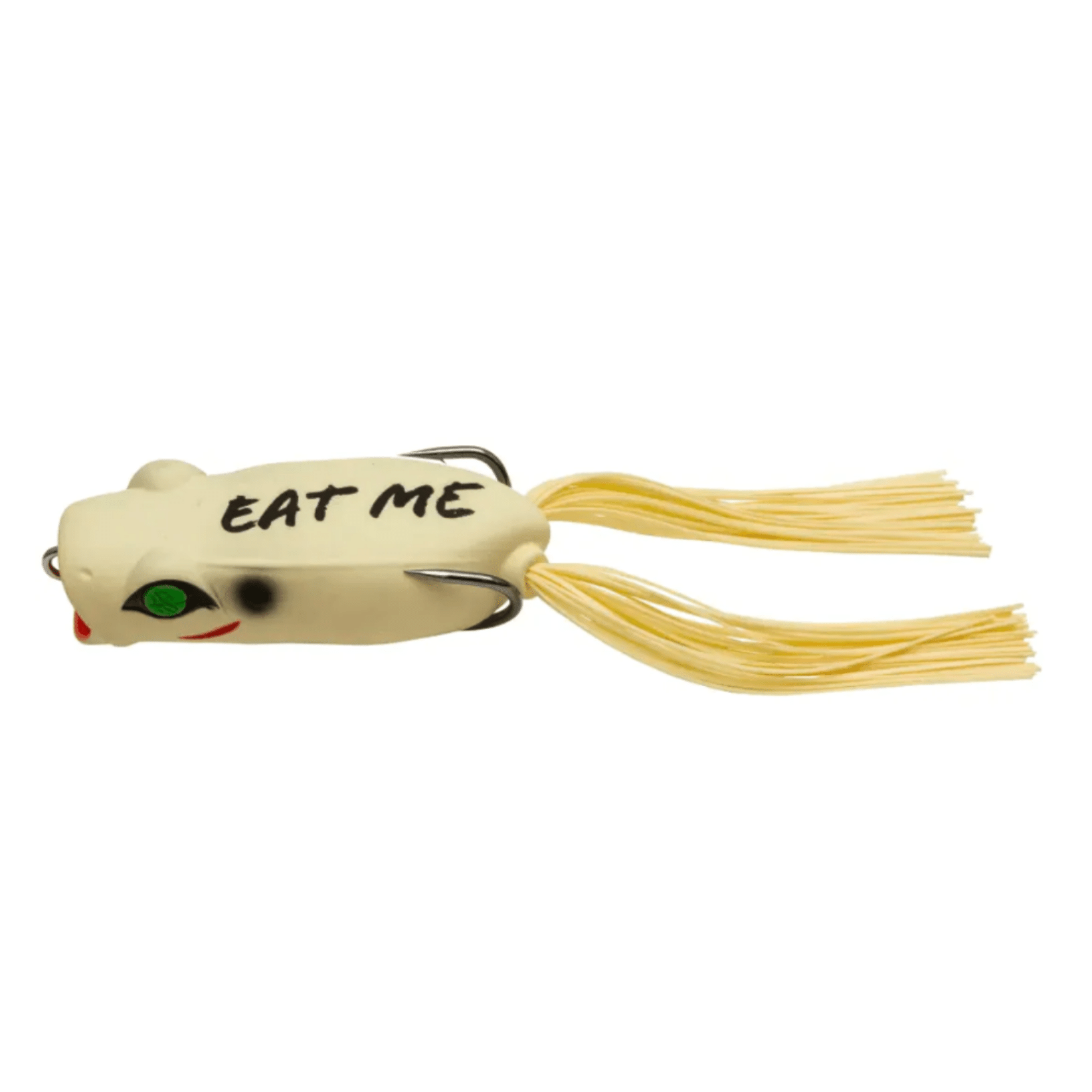 Googan Squad Poppin' Filthy Frog Lure - Weedless Topwater Frog For Bass Fishing, White Color - View #12