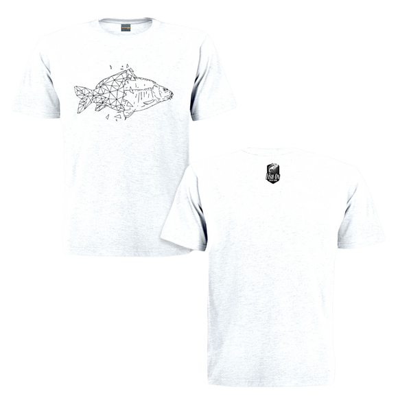 Fish On Short Crew Neck Short Sleeve T-Shirts
