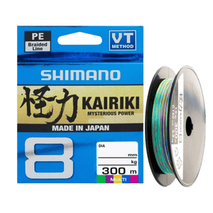 Shimano Kairiki 8 Multi 300m 20lbs Braid - Fish On Tackle Store