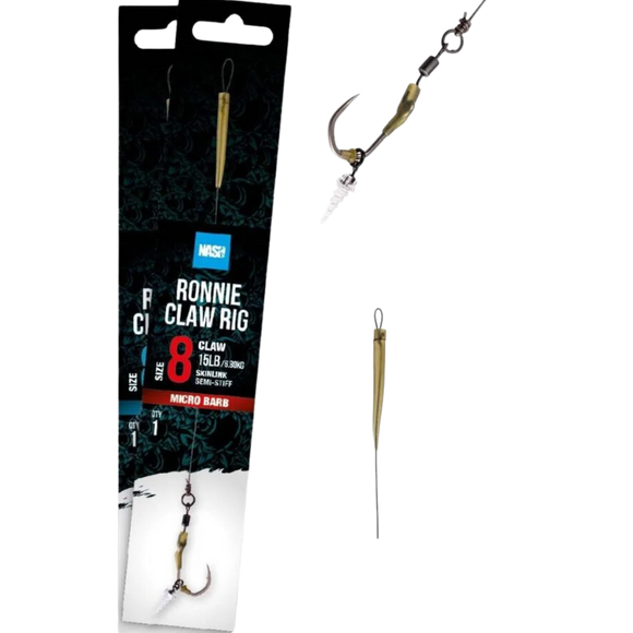 Nash Ronnie Claw Rig Size 2 - Fish On Tackle Store