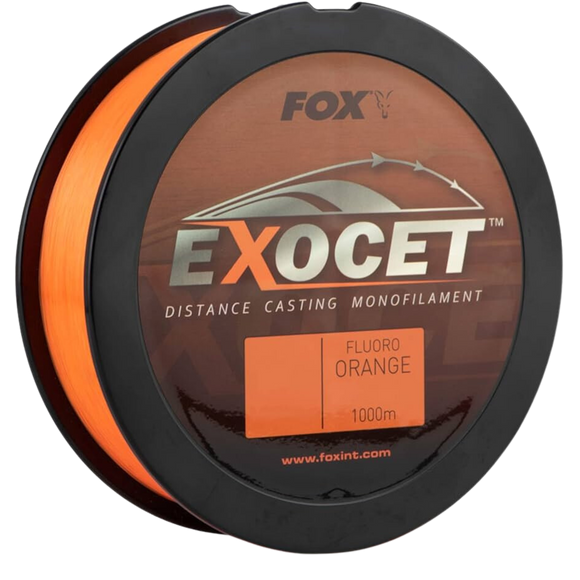 Fox Exocet Fluoro Orange Mono Line - Fish On Tackle Store