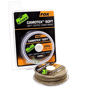 FOX Camotex Soft Coated Camo Braid 20m - Fish On Tackle Store