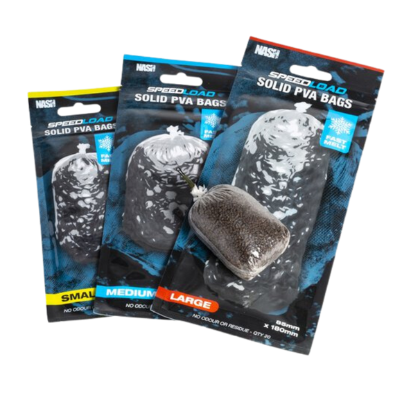 Nash Speedload Solid PVA Bags - Fish On Tackle Store