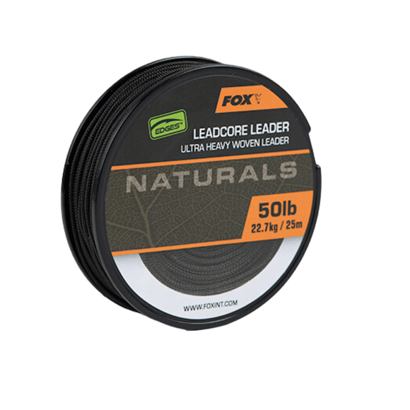 Fox Naturals Leadcore 25m 50lb 122.7kg - Fish On Tackle Store