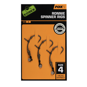 Fox Edges Ronnie Med Curve 4 X 3 Rigs - Fish On Tackle Store