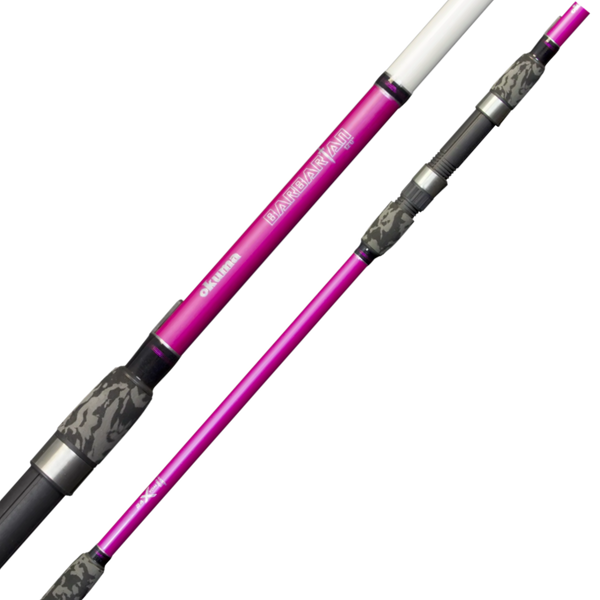 barbarian fishing pole Okuma Barbarian Pink Carp Rod 12ft 2pc BNP-S-1202– Fish On Tackle Store