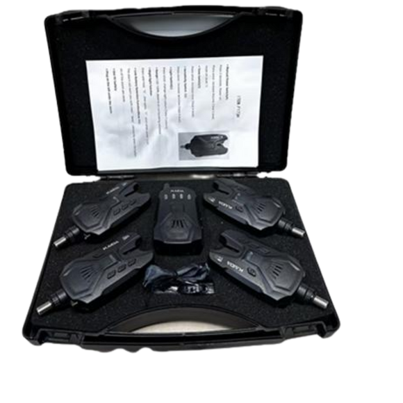 Kaida CAN6 4+1 Alarm Set With Receiver - Fish On Tackle Store