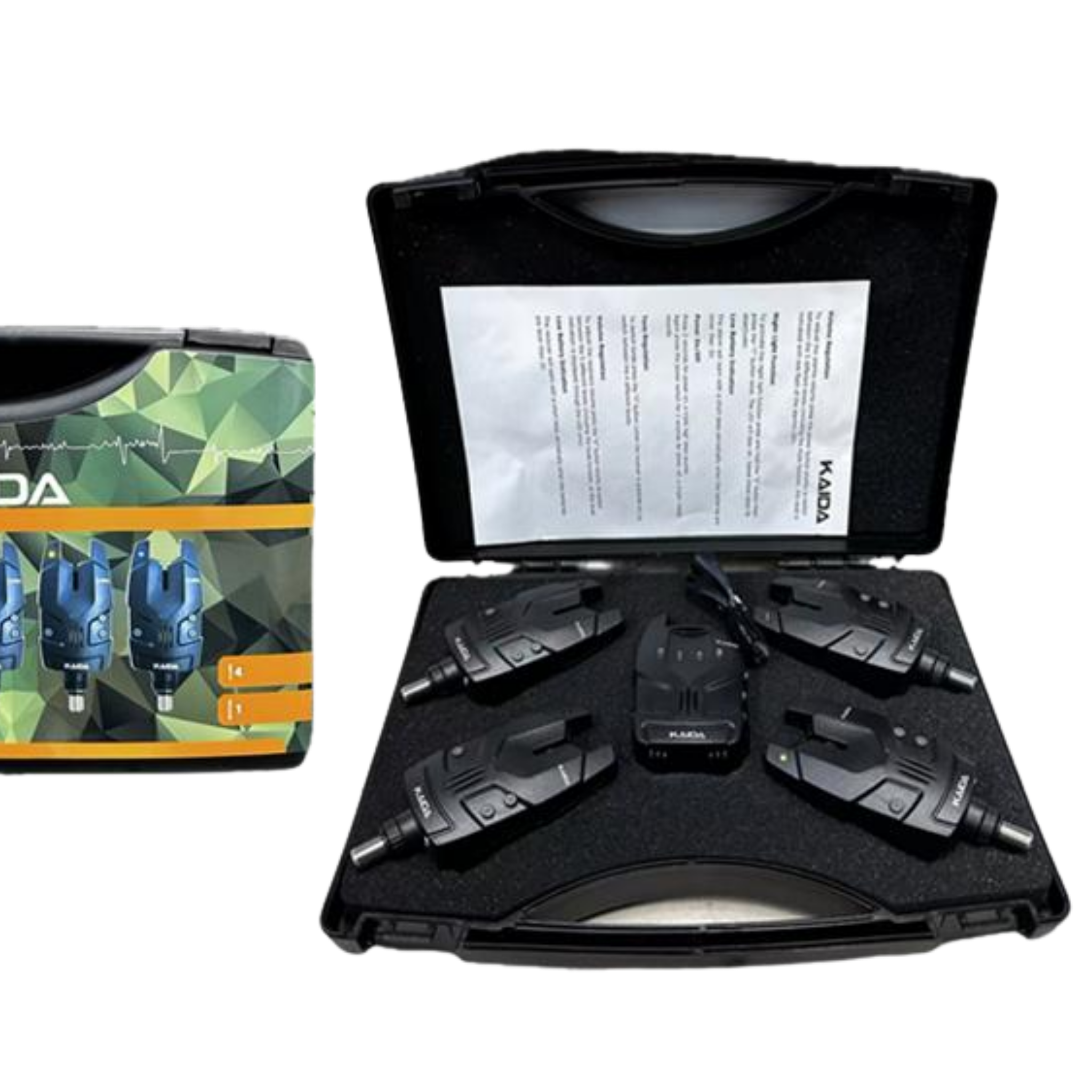 Kaida CAN2 4+1 Set Alarm With Receiver | Fish On Tackle Store