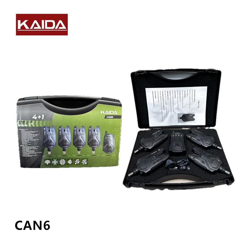 Kaida CAN6 4+1 Alarm Set With Receiver– Fish On Tackle Store